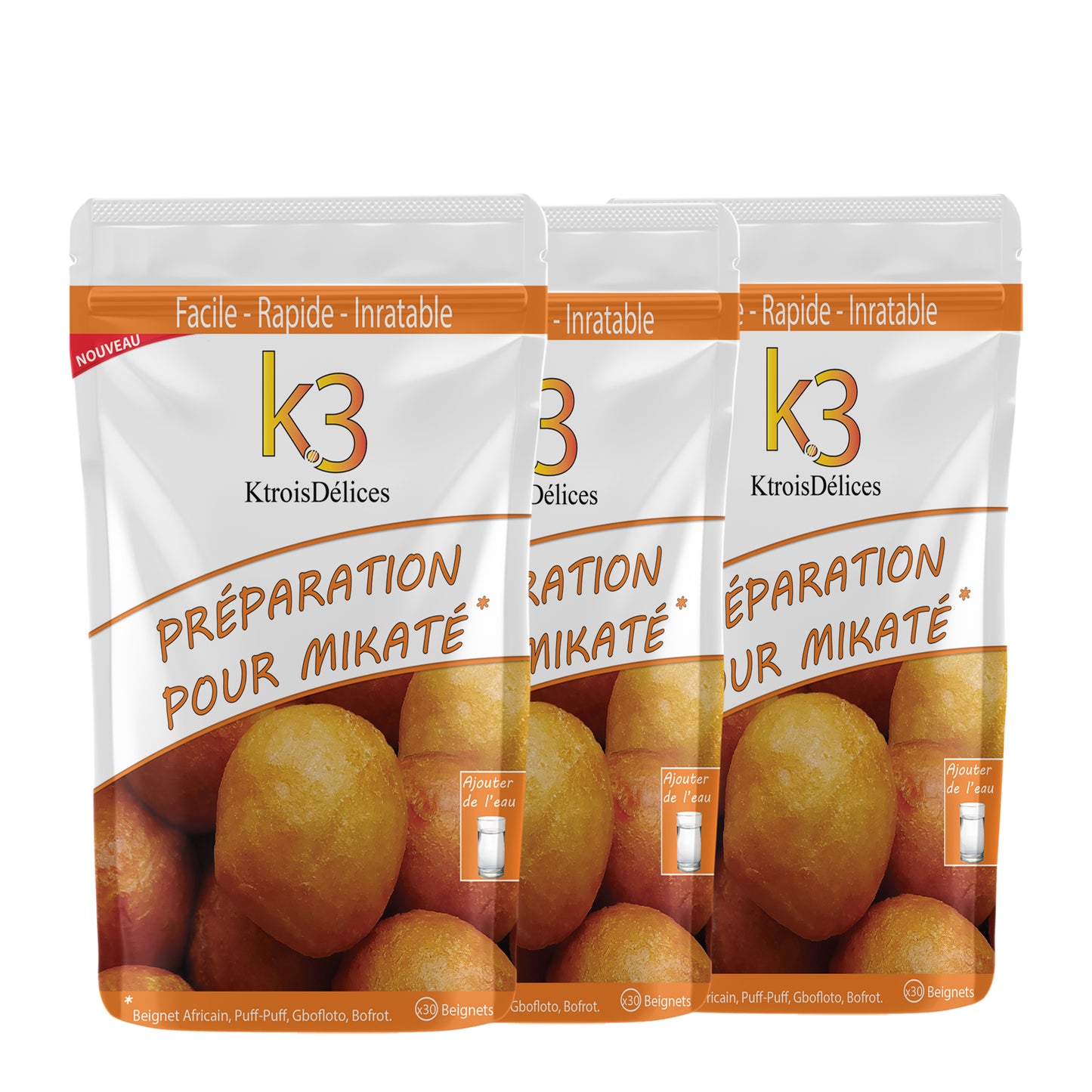 Mix Beignets Mikaté (3 sachets)