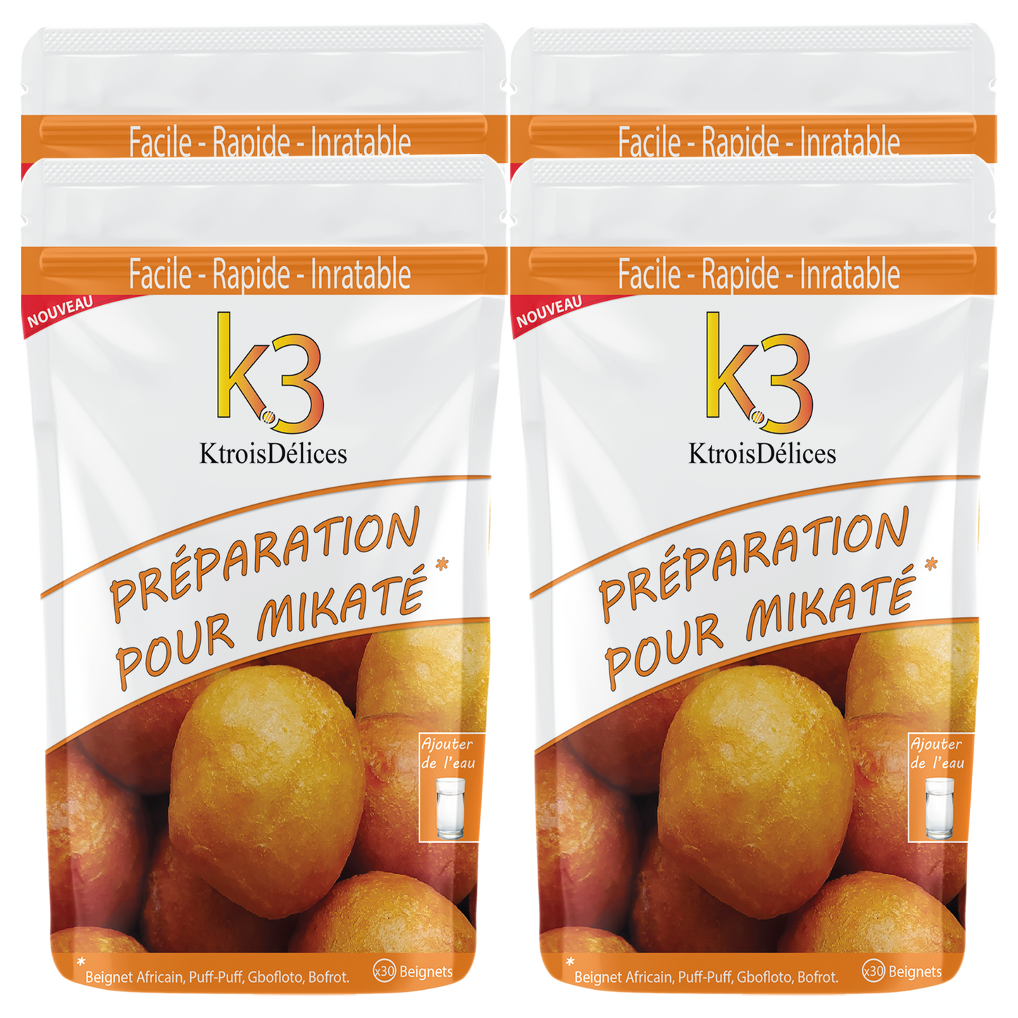 Mix Beignets Mikaté (4 sachets)