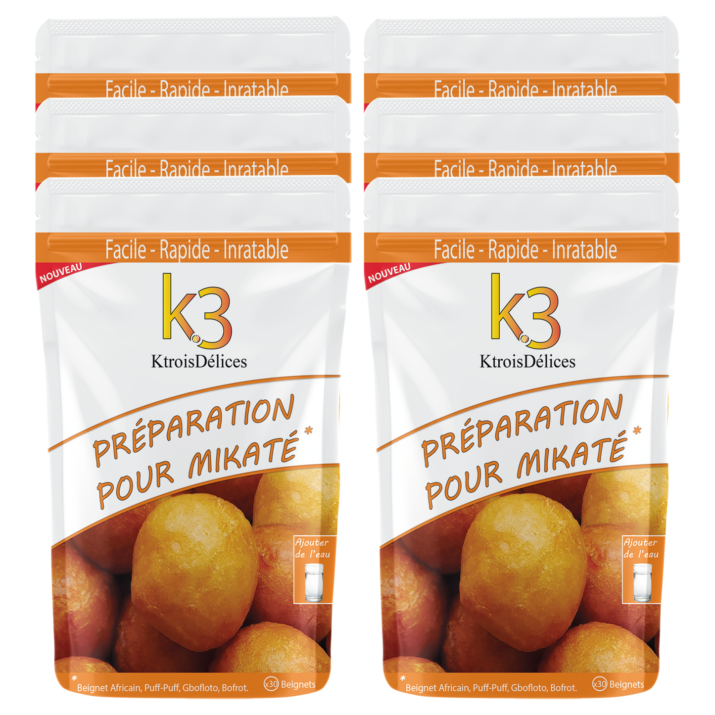 Mix Beignets Mikaté (6 sachets)