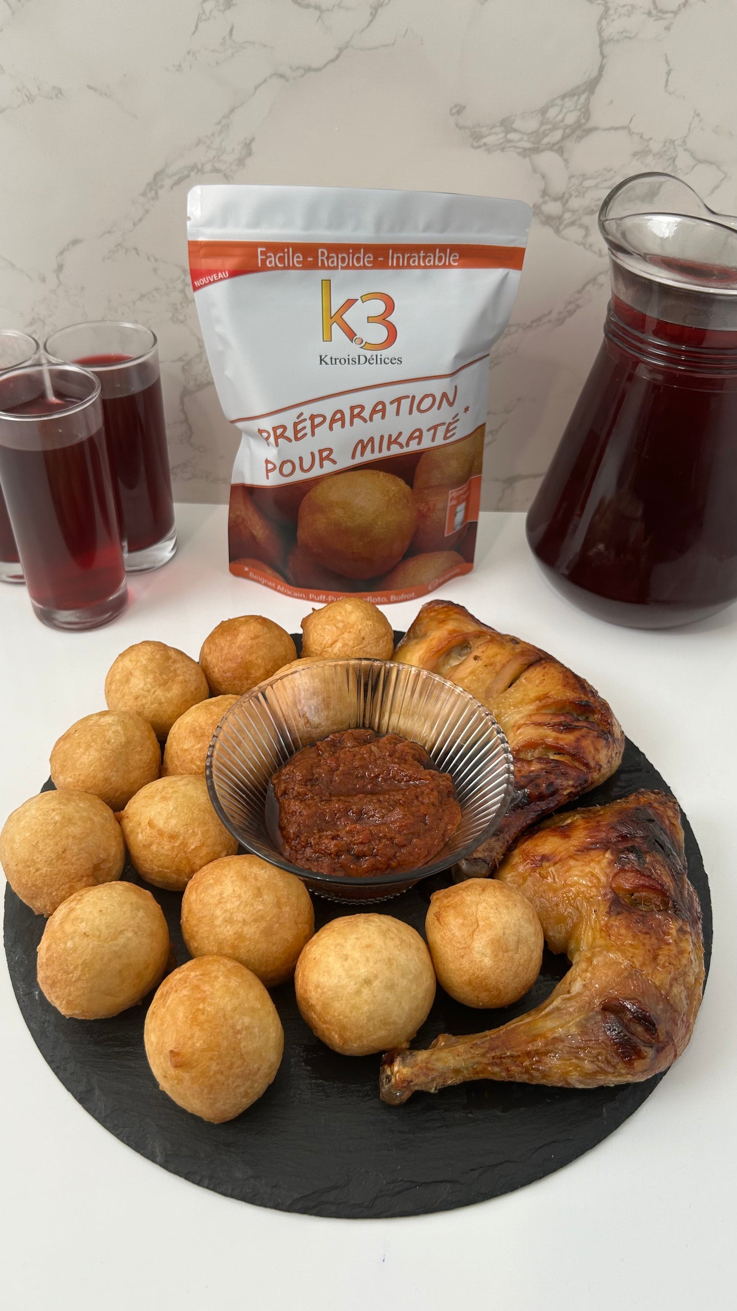 Mix Beignets Mikaté (4 sachets)